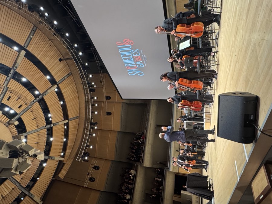 At a TwoSet Violin concert