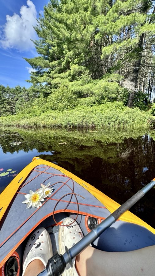 Kayaking at Kearney Lake