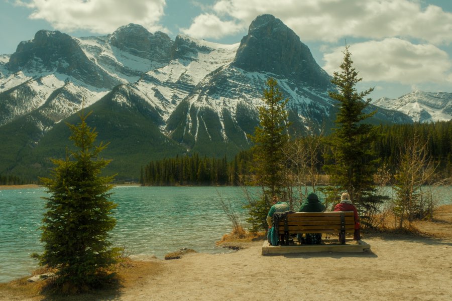 Mountain landscape at Banff, Alberta